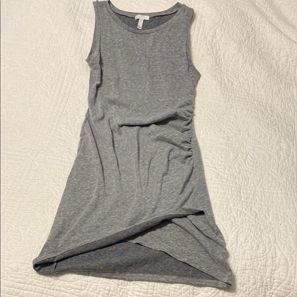 Leith Gray Mini Dress Chic and Versatile